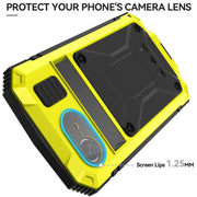 For iPhone 16e R-JUST Life Water-resistant Dustproof Shockproof Phone Case(Yellow)
