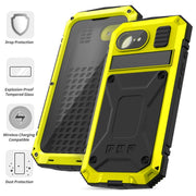 For iPhone 16e R-JUST Life Water-resistant Dustproof Shockproof Phone Case(Yellow)