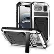 For iPhone 16e R-JUST Life Waterproof Dustproof Shockproof Phone Case(Silver) - iPhone 16e Cases by R-JUST | Online Shopping South Africa | PMC TechLife | Buy Now Pay Later Mobicred
