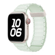 For Apple Watch Series 9 41mm Tri-beads Magnetic Hoop Silicone Watch Band(Light Mint) - free shipping - PMc TechLife - Order now!