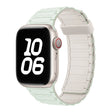 For Apple Watch SE 40mm Tri-beads Magnetic Hoop Silicone Watch Band(Light Mint Starlight) - free shipping - PMc TechLife - Order now!