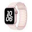For Apple Watch Series 5 40mm Tri-beads Magnetic Hoop Silicone Watch Band(Bright Pink) - free shipping - PMc TechLife - Order now!