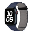 For Apple Watch Series 4 40mm Tri-beads Magnetic Hoop Silicone Watch Band(Indigo Grey) - free shipping - PMc TechLife - Order now!