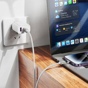 hoco U137 USB-C / Type-C to 8 Pin Line PD Charging Data Cable with Display, Length:1.2m(Black)