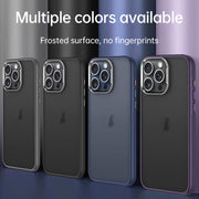 For iPhone 16 SULADA Skin Feel Matte Shockproof Phone Case(Black)