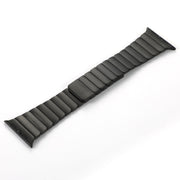 For Apple Watch Series 5 40mm Single Bead Magnetic Stainless Steel Watch Band(Black)