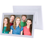 18.5 inch IPS Screen Digital Photo Frame, Plug Type:US Plug(White)