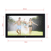 18.5 inch IPS Screen Digital Photo Frame, Plug Type:EU Plug(Black)