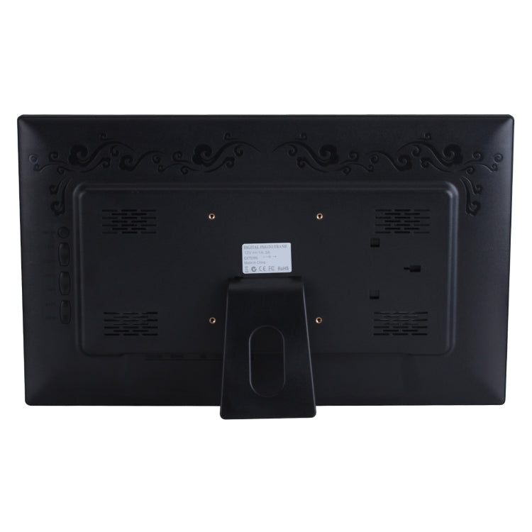18.5 inch IPS Screen Digital Photo Frame, Plug Type:EU Plug(Black)