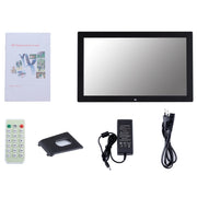 18.5 inch IPS Screen Digital Photo Frame, Plug Type:EU Plug(Black)