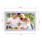 18.5 inch IPS Screen Digital Photo Frame, Plug Type:EU Plug(White)