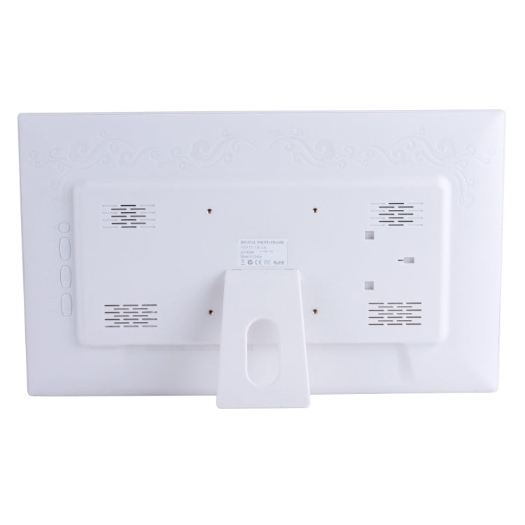 18.5 inch IPS Screen Digital Photo Frame, Plug Type:EU Plug(White)