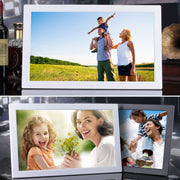 18.5 inch IPS Screen Digital Photo Frame, Plug Type:EU Plug(White)