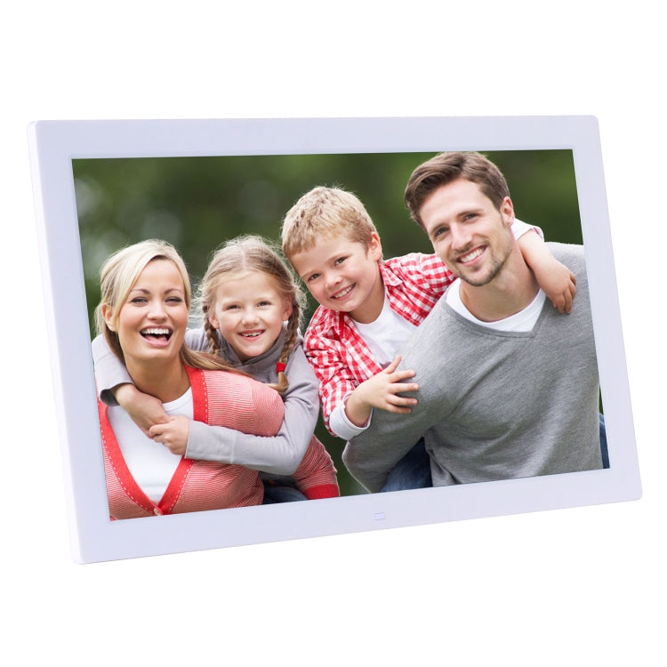 23.6 inch LED Screen Digital Photo Frame, Plug Type:EU Plug(White)