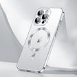 For iPhone 16 Pro SULADA MagSafe Plating TPU Shockproof Phone Soft Case(Silver) - iPhone 16 Pro Cases by SULADA | Online Shopping South Africa | PMC TechLife | Buy Now Pay Later Mobicred