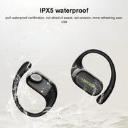 Langsdom TS19 Ear-mounted ENC Noise Reduction Wireless Bluetooth Earphone(Black)