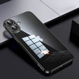 For iPhone 16 Plus SULADA Shine Through Series Plating TPU Transparent Phone Case(Space Black) - iPhone 16 Plus Cases by SULADA | Online Shopping South Africa | PMC TechLife | Buy Now Pay Later Mobicred