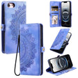 For iPhone 16e Skin Feel Totem Embossed Leather Phone Case(Purple) - iPhone 16e Cases by PMC TechLife | Online Shopping South Africa | PMC TechLife | Buy Now Pay Later Mobicred