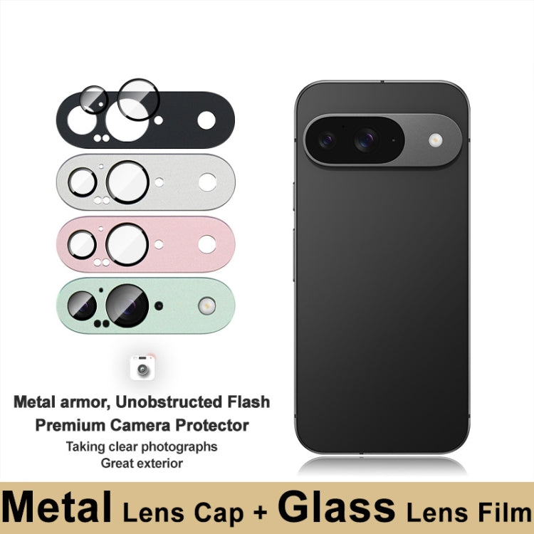 For Google Pixel 9 IMAK Metal Armor Premium Camera Protector Film(Silver)