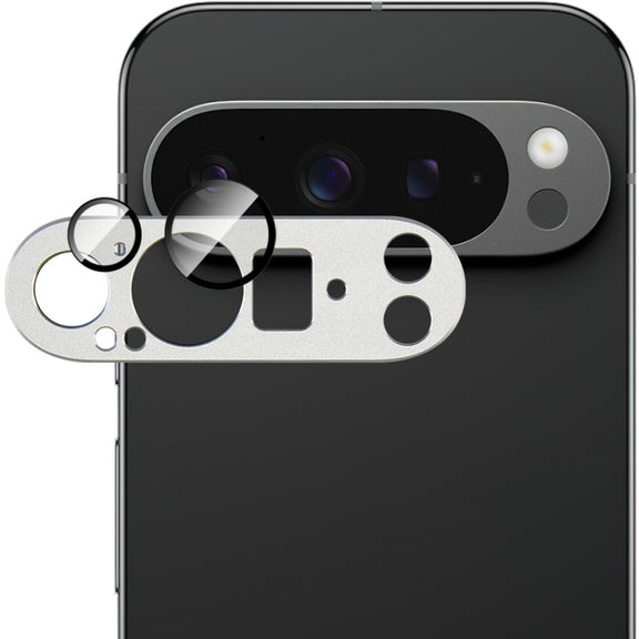 For Google Pixel 9 Pro IMAK Metal Armor Premium Camera Protector Film(Silver)