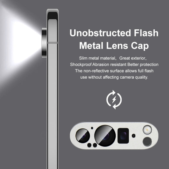 For Google Pixel 9 Pro XL IMAK Metal Armor Premium Camera Protector Film(Pink)