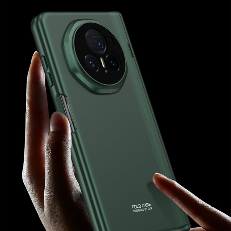 For Honor Magic V3 GKK Integrated Magnetic Folding Hinge All-inclusive Phone Case(Green)