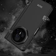 For Honor Magic V3 GKK Integrated Magnetic Folding Hinge All-inclusive Phone Case(Silver)