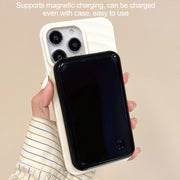 For iPhone 16 Frosted Wave Texture MagSafe Magnetic TPU Phone Case(Blue)
