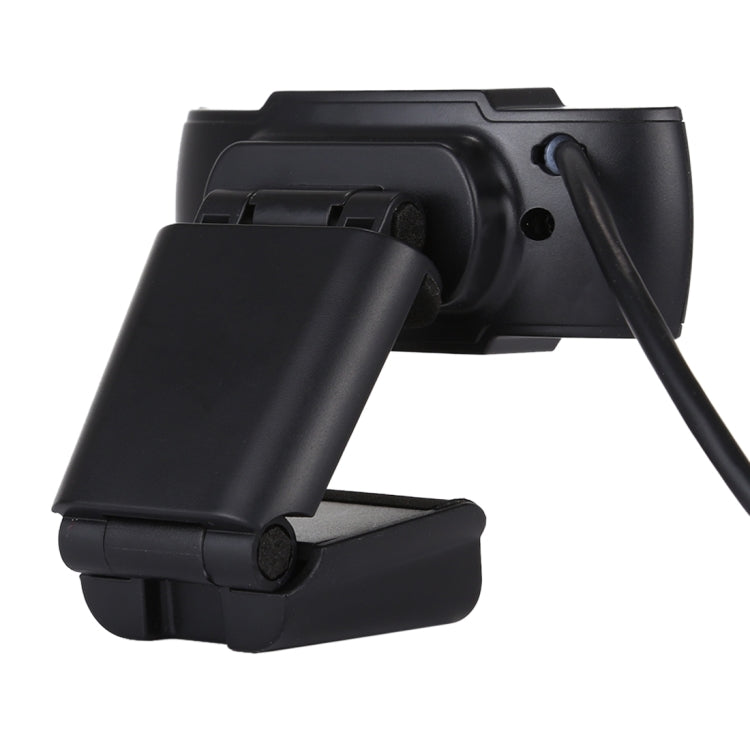 1080P 25fps HD Computer Camera Integrated Microphone USB Web Cam(Black)
