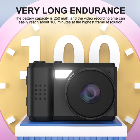 S5 0.96 inch HD Screen Mini Portable Camera(Pink)