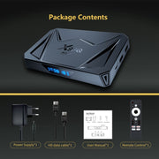 X96Q Pro+ Cortex-A55 Android 14 Octa-core CPU 4K HD Internet Set-top Box, RAM:2GB+16GB(AU Plug)