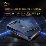 X96Q Pro+ Cortex-A55 Android 14 Octa-core CPU 4K HD Internet Set-top Box, RAM:2GB+16GB(UK Plug)