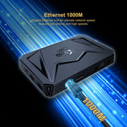 X96Q Pro+ Cortex-A55 Android 14 Octa-core CPU 4K HD Internet Set-top Box, RAM:4GB+32GB(UK Plug)
