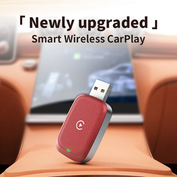 2 in 1 Car Carplay / Android Auto Carplay Box Wired to Wireless Adapter(Black)