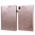 For Honor Pad 8 Peacock Embossed Pattern Leather Tablet Case(Rose Gold) - Honor by PMC TechLife | Online Shopping South Africa | PMC TechLife | Buy Now Pay Later Mobicred