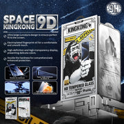 For iPhone 16 Pro WK WTP-087 Space King Kong 9D Curved HD Tempered Glass Screen Protector