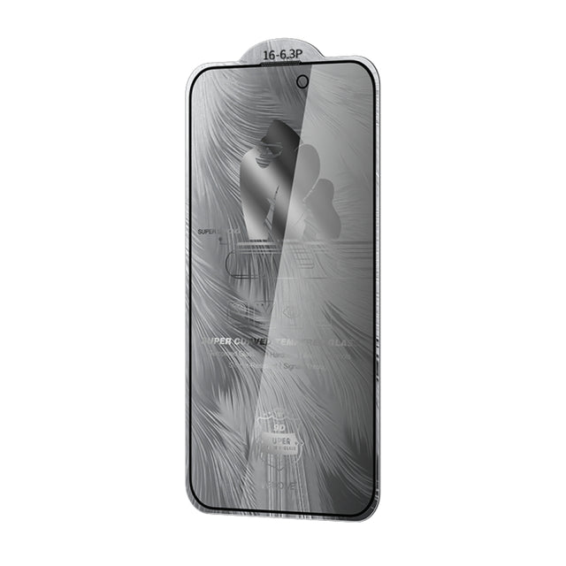 For iPhone 16 Pro WK WTP-088 Space King Kong 9D Curved 28 Degree Privacy Tempered Glass Film