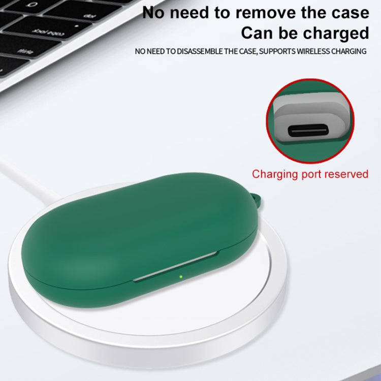 For Anker Soundcore V20i Wireless Earphone Silicone Protective Case(Green)