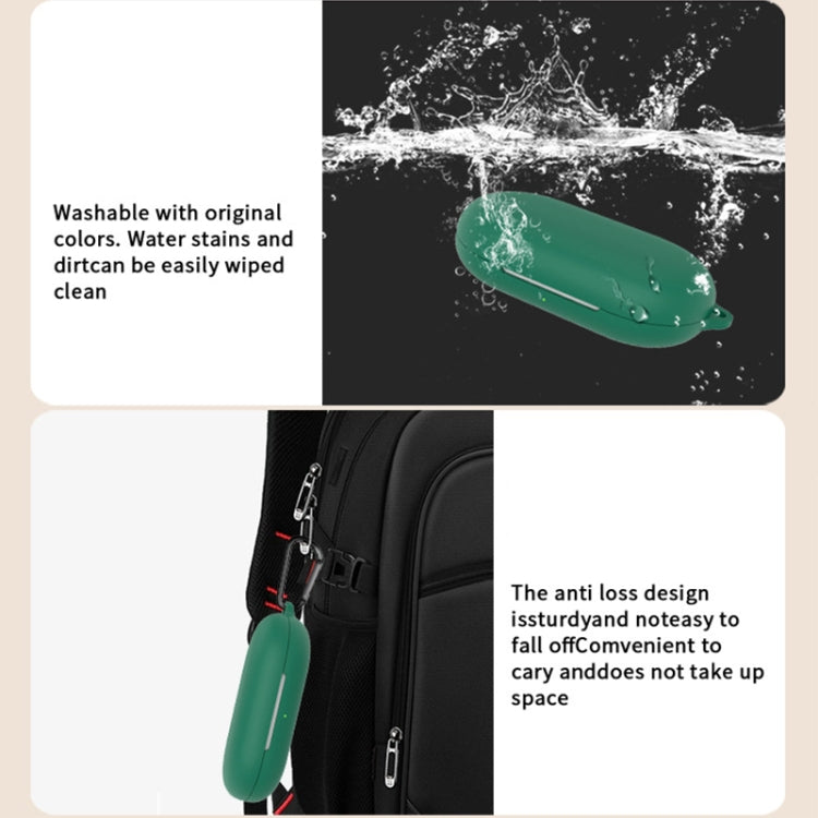 For Anker Soundcore V20i Bluetooth Earphone Silicone Protective Case(Black)