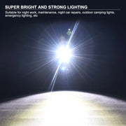 KXK-786 Multifunctional Floodlight Spotlight Outdoor Portable Working Light(Grey Black)