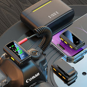 J28 1 TX + 2 RX Lavalier Smart Noise Reduction Wireless Microphone with Charging Compartment(Type-C)