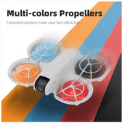 For DJI Neo Sunnylife 2016S Drone Color 3-Blade Propeller, Quantity:2 pairs(Black)