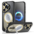 For Huawei Pura 70 Pro Heat Dissipation Aromatherapy MagSafe Holder Phone Case(Gold) - Huawei Cases by PMC Jewellery | Online Shopping South Africa | PMC Jewellery | Buy Now Pay Later Mobicred