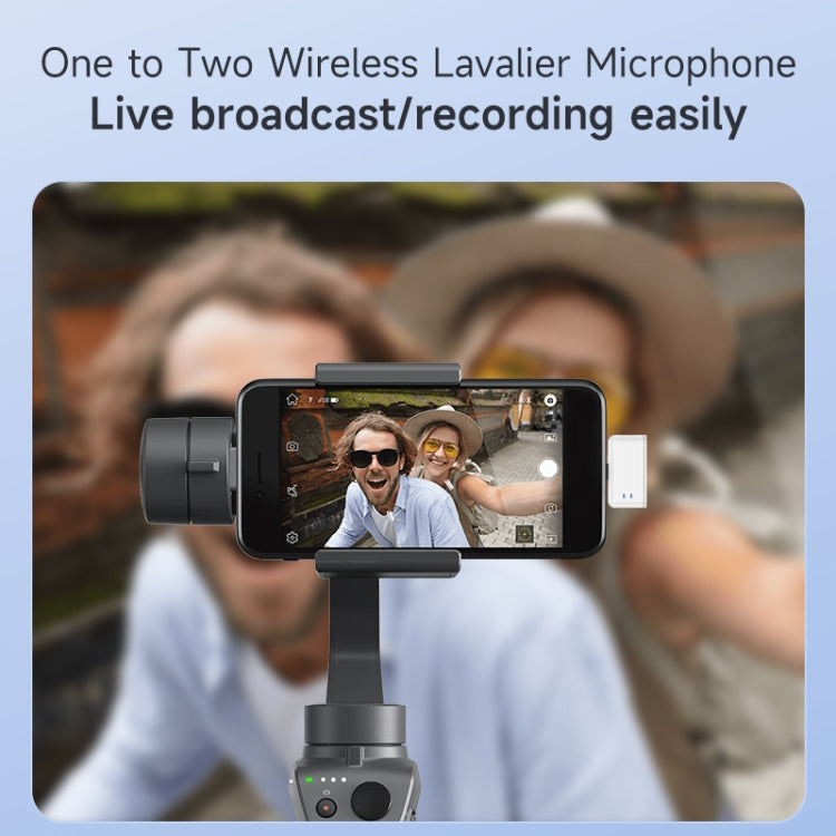 SX88 1 TX + 2 RX Smart Noise Reduction Lavalier Wireless Microphone, Specification:Type-C(Silver)