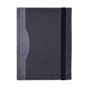 For MicroSoft Surface Laptop 7 13.8 inch Cloth Texture Laptop Leather Protective Case(Black)