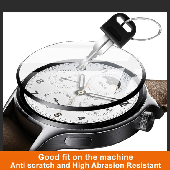 For Garmin Venu X1 imak Plexiglass HD Watch Protective Film