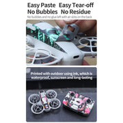 For DJI Neo Drone Body Remote Control Protective Sticker(Desert Camo)