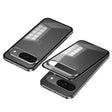 For Google Pixel 9 / 9 Pro Snap Buckle Metal Frame Frosted Phone Case(Grey) - Google Cases by PMC TechLife | Online Shopping South Africa | PMC TechLife | Buy Now Pay Later Mobicred