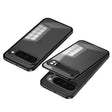 For Google Pixel 9 Pro XL Snap Buckle Metal Frame Frosted Phone Case(Black) - Google Cases by PMC TechLife | Online Shopping South Africa | PMC TechLife | Buy Now Pay Later Mobicred