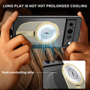 For Google Pixel 8 Pro Heat Dissipation Aromatherapy MagSafe Holder Phone Case(Gold)